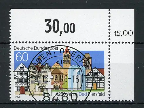 Bund 1271 KBWZ gestempelt Weiden #IY167