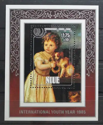 Niue Block 90 mit 634 postfrisch #UR061