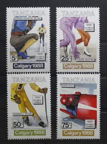 Tansania 476-479 postfrisch #UR114