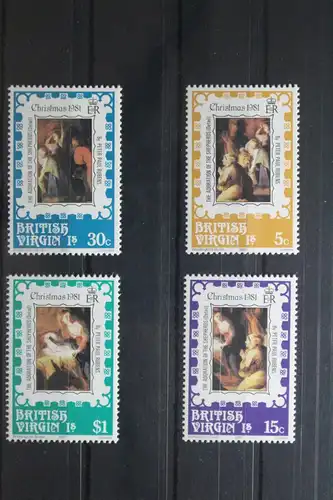 Jungferninseln 419-422 postfrisch #UR205