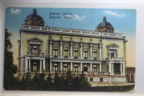 AK Belgrad Konak Feldpost 1915 #PI541