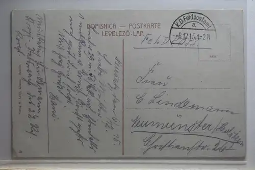 AK Belgrad Konak Feldpost 1915 #PI541