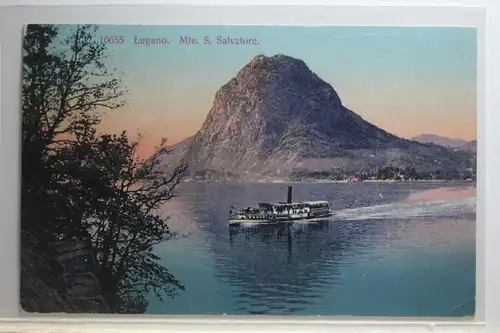 AK Lugano Mte. S. Salvatore 1909 #PI550