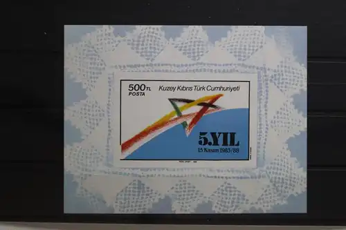 Türkisch-Zypern Block 7 mit 245 postfrisch #UU359