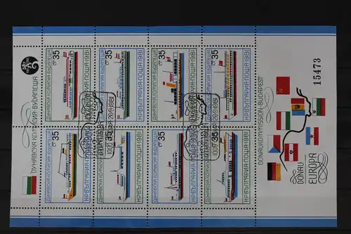 Ungarn Block 116 mit 3039-3046 gestempelt #UU403