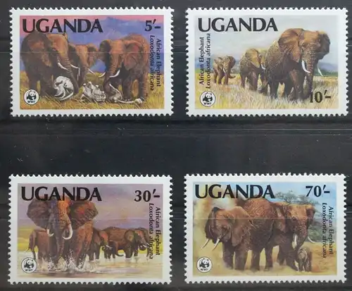 Uganda 361 C-364 C postfrisch #UU092