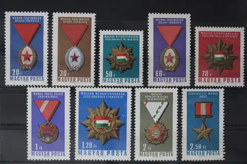 Ungarn 2222-2230 postfrisch #UU561