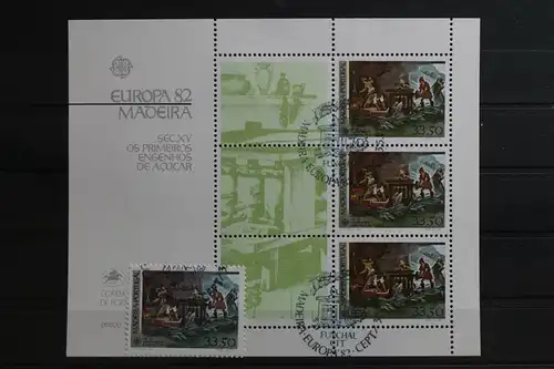 Portugal Madeira 77, Block 3 mit 77 gestempelt #UU386