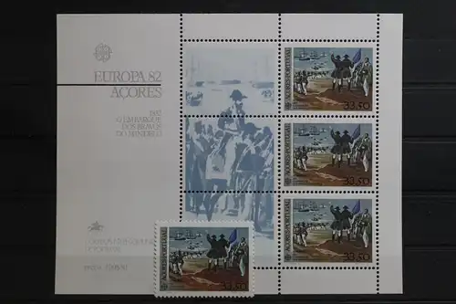 Portugal Azoren 353, Block 3 mit 353 postfrisch #UU376