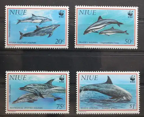 Niue 822-825 postfrisch #UU097