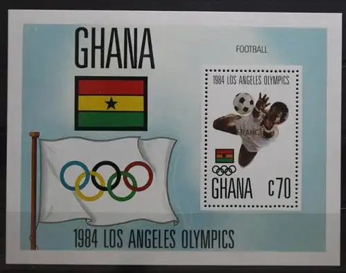Ghana Block 109 mit 1053 postfrisch #UU059