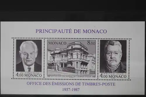 Monaco Block 37 mit 1820-1822 postfrisch #UV303