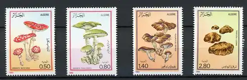 Algerien 827-30 postfrisch Pilze #IJ001