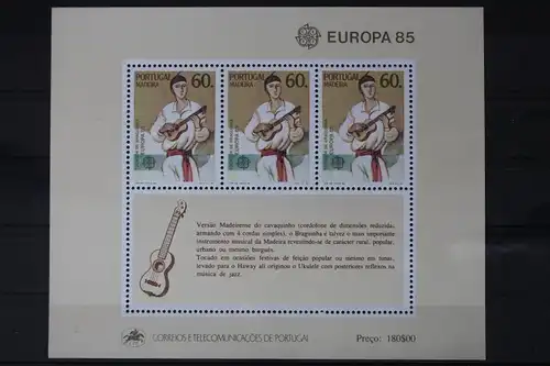 Portugal Madeira Block 6 mit 97 postfrisch #UV005