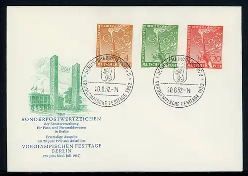 Berlin 88-90 Ersttagesbrief/FDC #JJ480