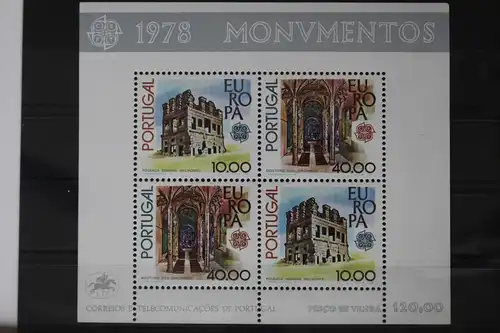 Portugal Block 23 mit 1403-1404 postfrisch #UV015