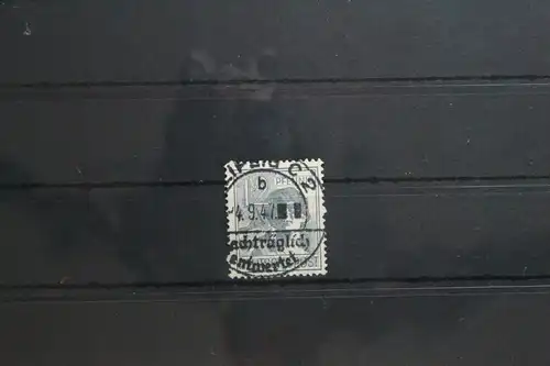 Alliierte Besetzung 947 gestempelt Stempel nachträglich entwertet #UT853