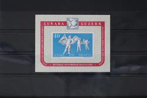 Schweiz Block 14 postfrisch #UT211