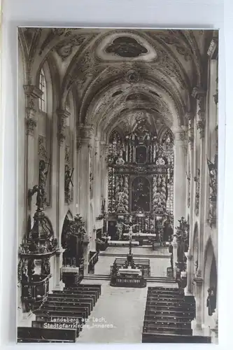 AK Landsberg am Lech Stadtpfarrkirche, Inneres #PI692