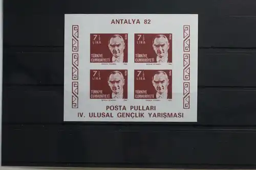 Türkei Block 22 B mit 2617 postfrisch #UW089