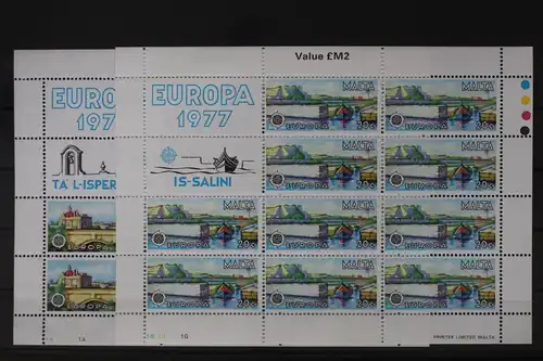 Malta 554-555 postfrisch als Kleinbogensatz #UV096