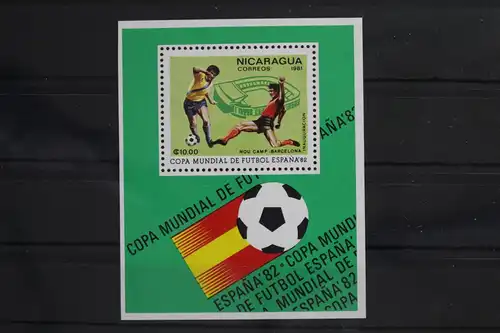 Nicaragua Block 138 mit 2190 postfrisch #UV200