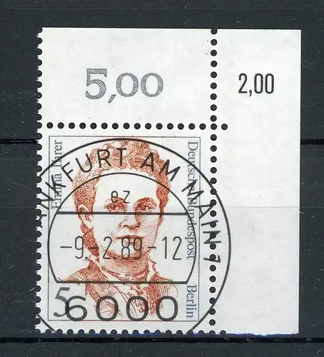 Berlin 833 KBWZ gestempelt Frankfurt #JJ442