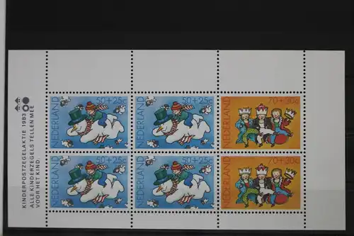 Niederlande Block 25 mit 1242, 1244 postfrisch #UV255