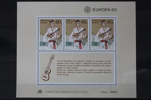 Portugal Madeira Block 6 mit 97 postfrisch #UV001