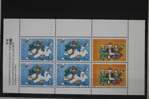 Niederlande Block 25 mit 1242, 1244 postfrisch #UV252