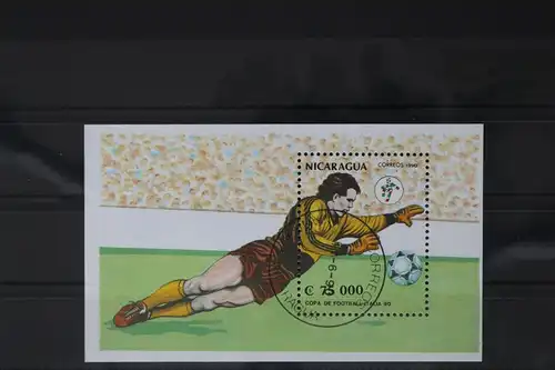 Nicaragua Block 190 mit 2992 gestempelt #UV355