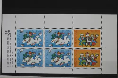 Niederlande Block 25 mit 1242, 1244 postfrisch #UV251