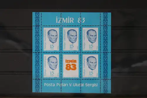 Türkei Block 23 mit 2648 postfrisch #UV371