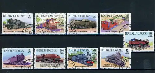 Togo 1807-1815 gestempelt Eisenbahn #IX052