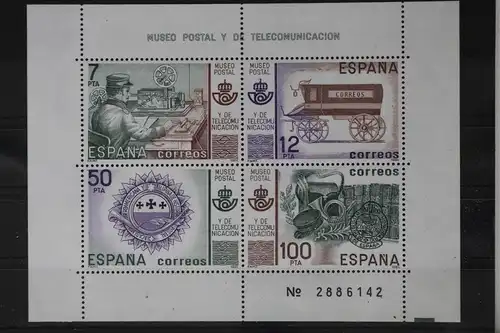 Spanien Block 24 mit 2526-2529 postfrisch #UV367