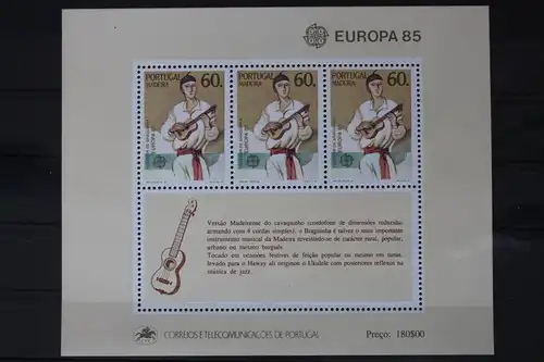 Portugal Madeira Block 6 mit 97 postfrisch #UV003