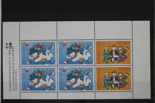 Niederlande Block 25 mit 1242, 1244 postfrisch #UV259