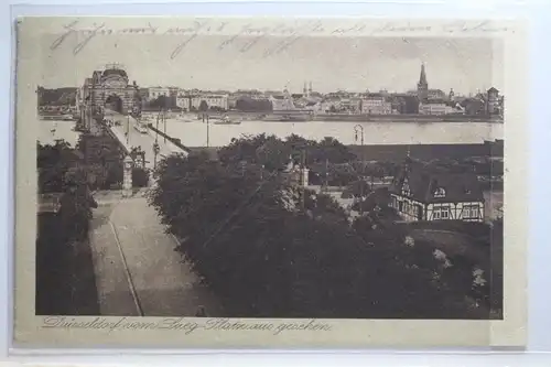 AK Düsseldorf vom Luegplatz aus gesehen 1922 #PI676