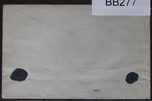 Memel 26, 67 auf Brief als Mischfrankatur #BB277