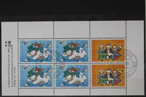 Niederlande Block 25 mit 1242, 1244 gestempelt #UV353