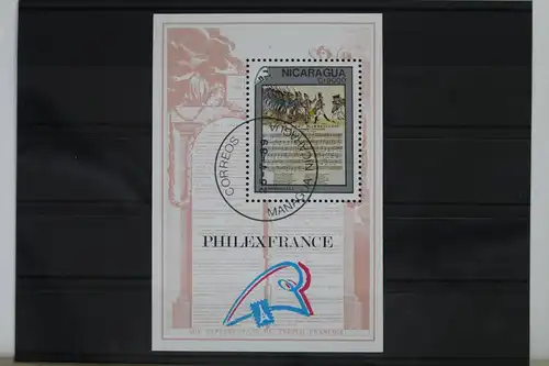 Nicaragua Block 187 mit 2975 gestempelt #UV229
