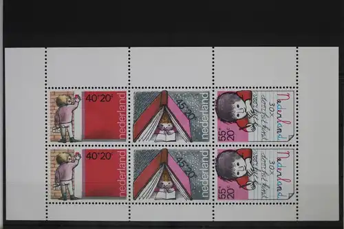 Niederlande Block 19 mit 1128-1130 postfrisch #UV232