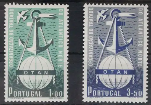 Portugal 778-779 postfrisch #UT308