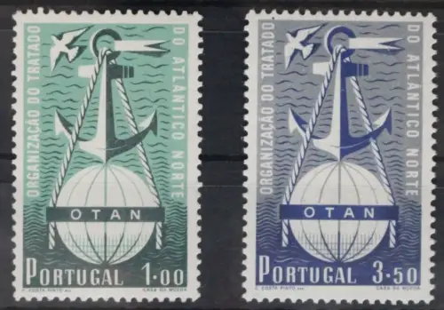 Portugal 778-779 postfrisch #UT308