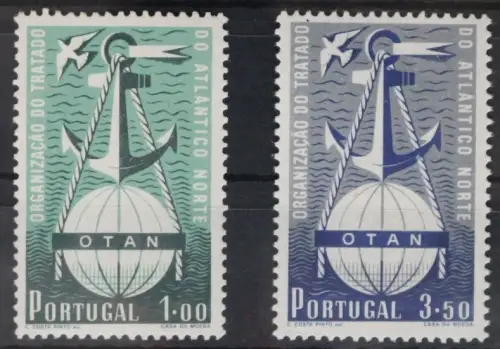 Portugal 778-779 postfrisch #UT308