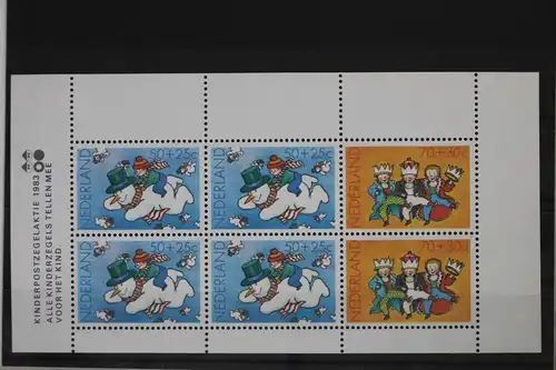 Niederlande Block 25 mit 1242, 1244 postfrisch #UV261