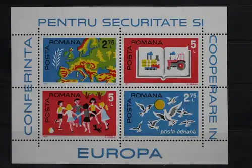 Rumänien Block 124 mit 3280-3283 postfrisch #UW403