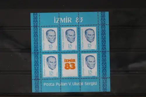 Türkei Block 23 mit 2648 postfrisch #UV370