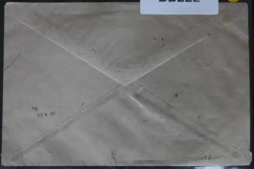 Memel auf Brief als Mischfrankatur #BB222