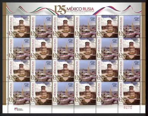 Mexiko ZD-Bogen 3937-3968 postfrisch #JE705